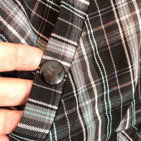 H&M Plaid Jacket size 4 - Picture 10 of 16